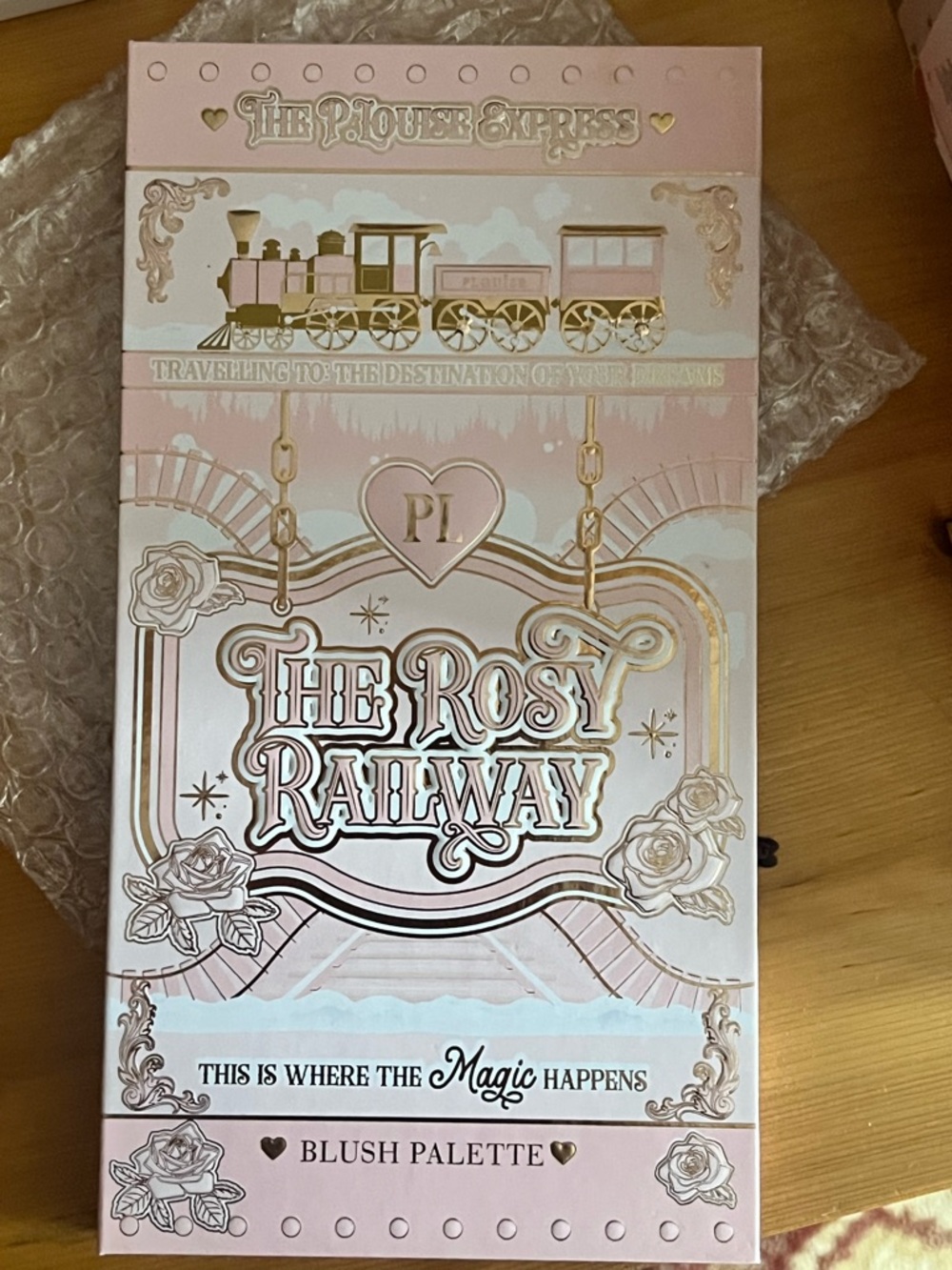 PL The Rosy Railway Blush Palette - Pink Blush Shades